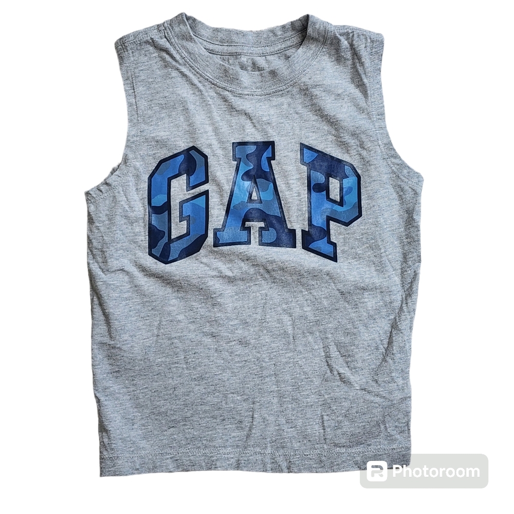 Boys Baby Gap shirt size 4 years Blue Gray